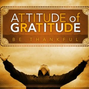 Attitude of Gratitude