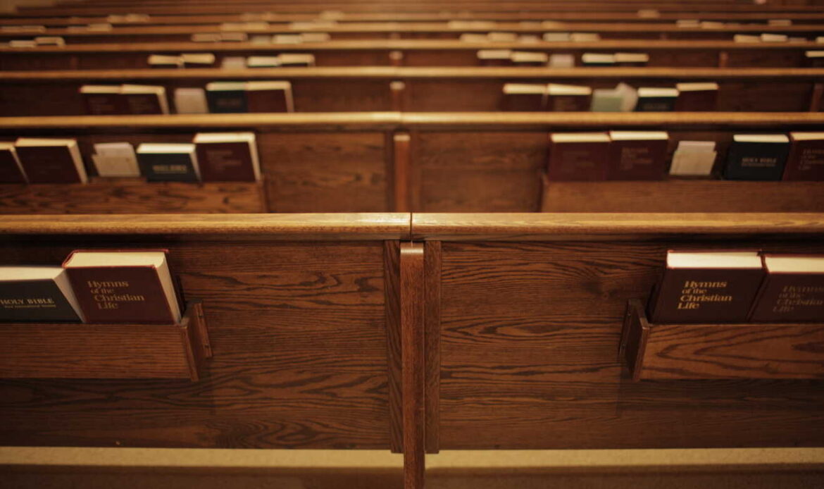 Pews with Bibles